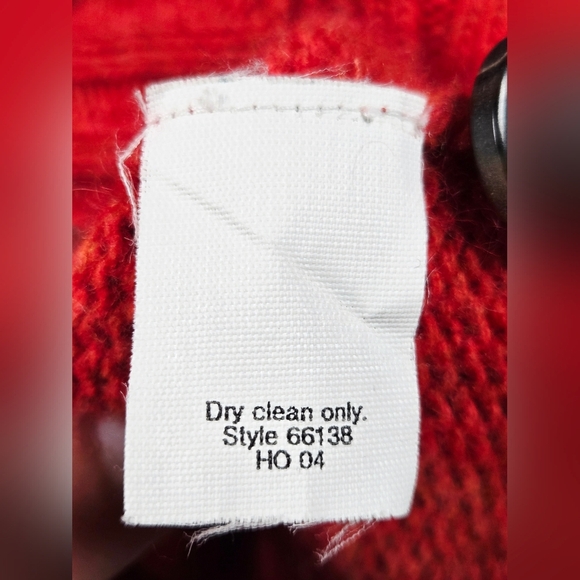 Vintage Y2K J. Crew Wool Cashmere Angora Heritage Preppy Cardigan, Large - Picture 4 of 4